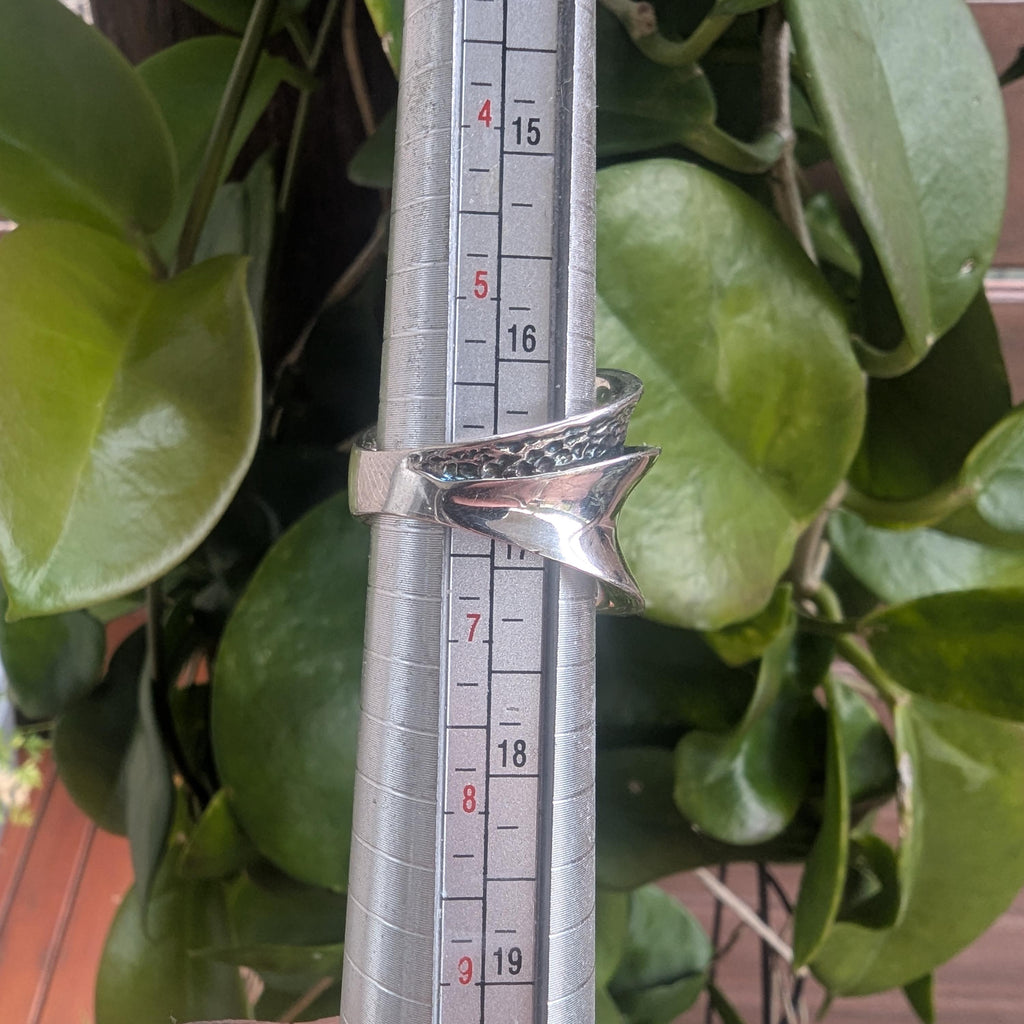 Vintage Sterling Silver chunky statement ring