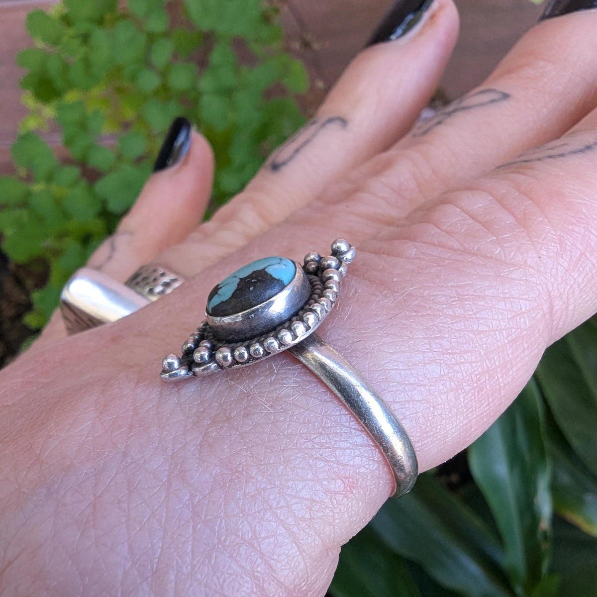 Vintage Turquoise Sterling Silver ring