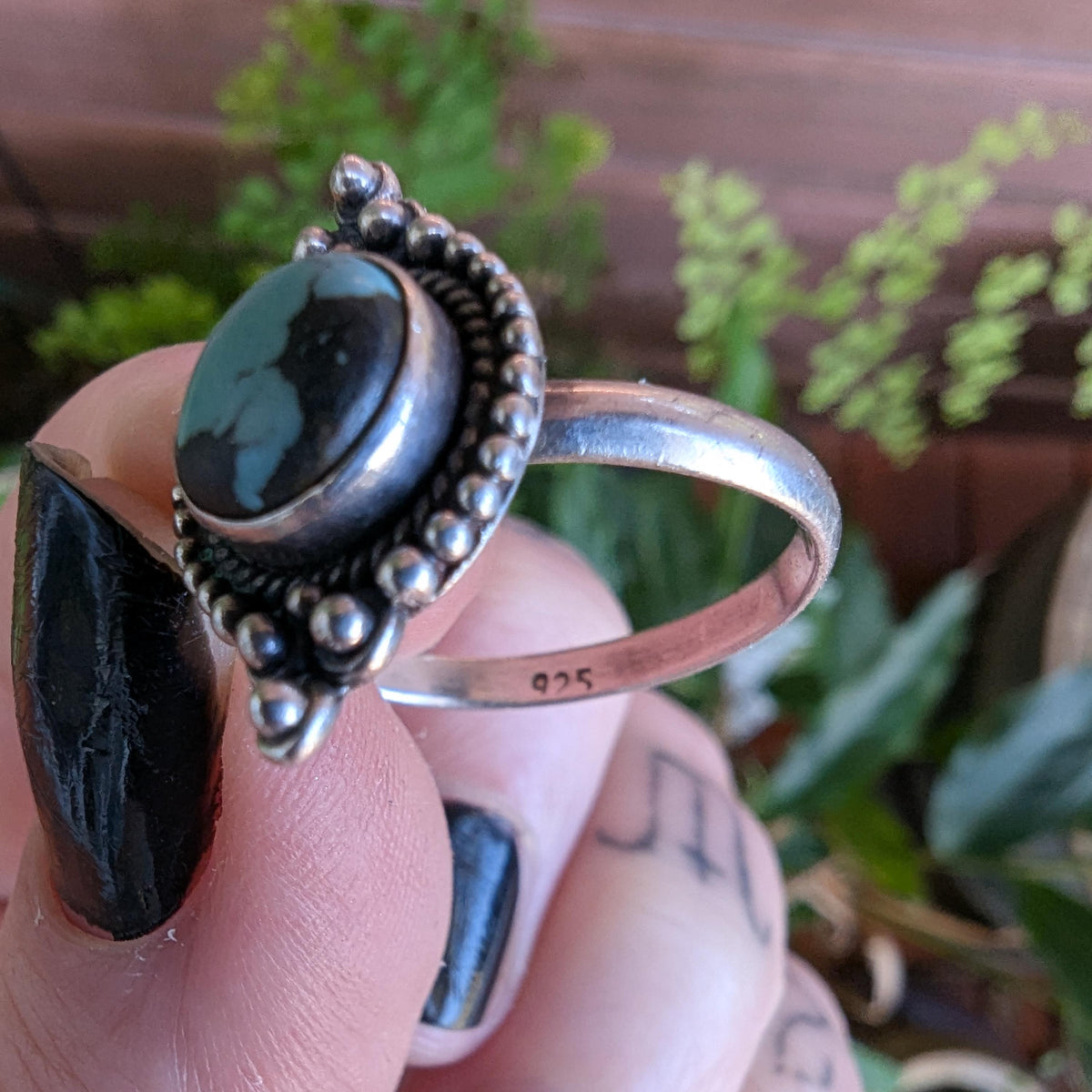 Vintage Turquoise Sterling Silver ring