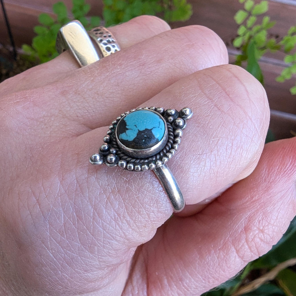 Vintage Turquoise Sterling Silver ring