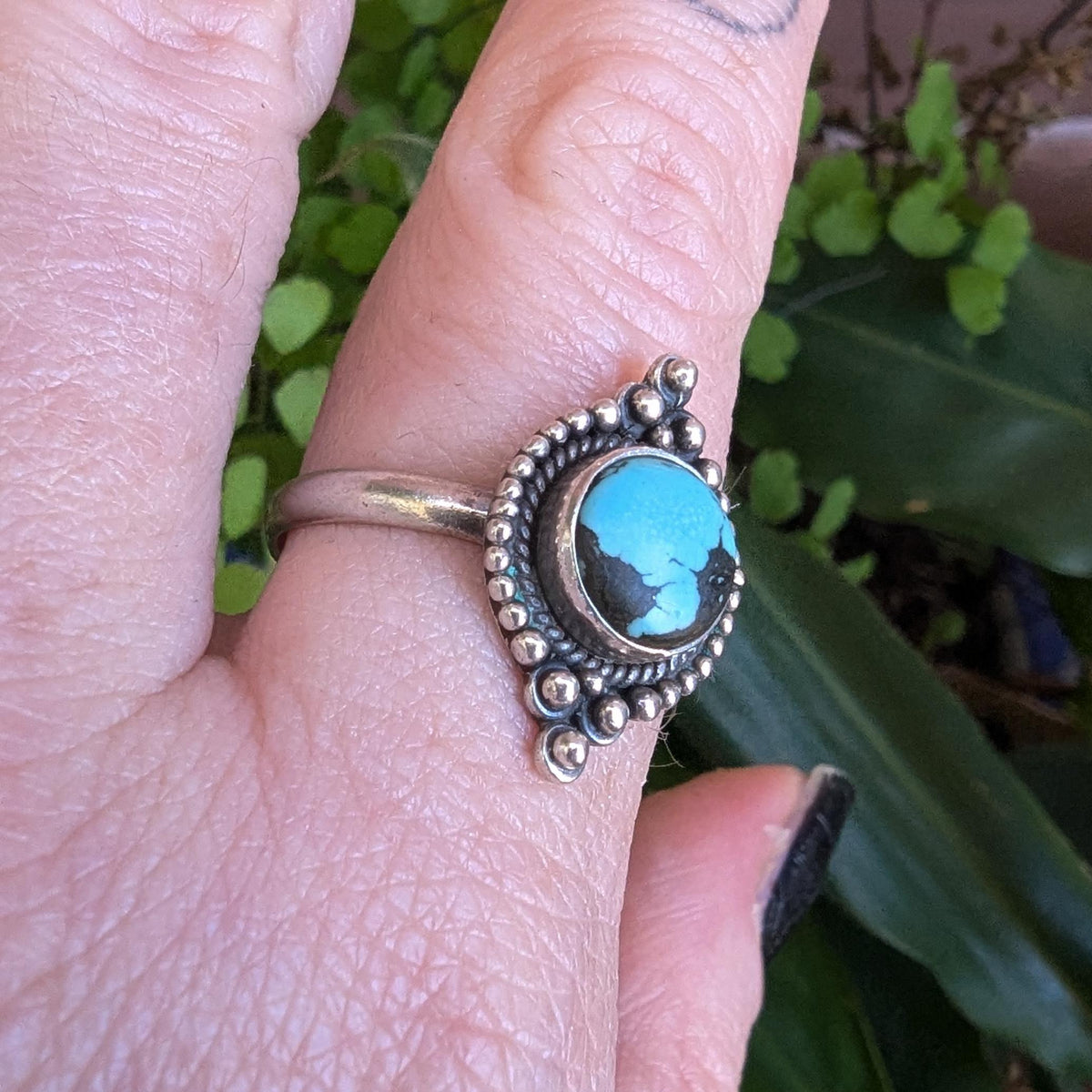 Vintage Turquoise Sterling Silver ring