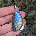 Pre-loved Labradorite & sterling silver pendant